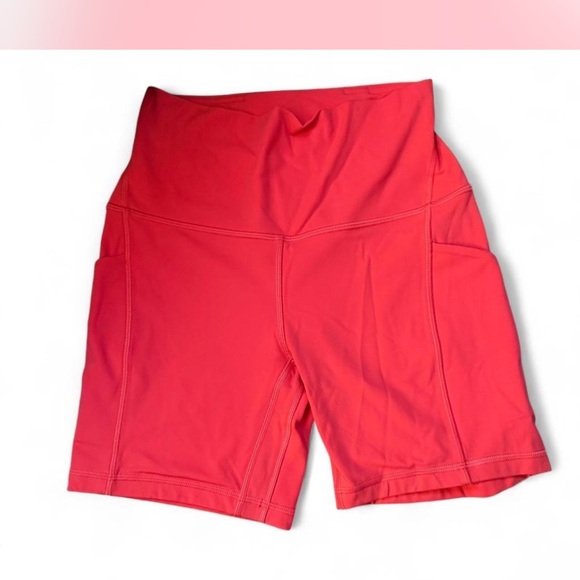 lululemon athletica Red Bike Shorts - Picture 2 of 5